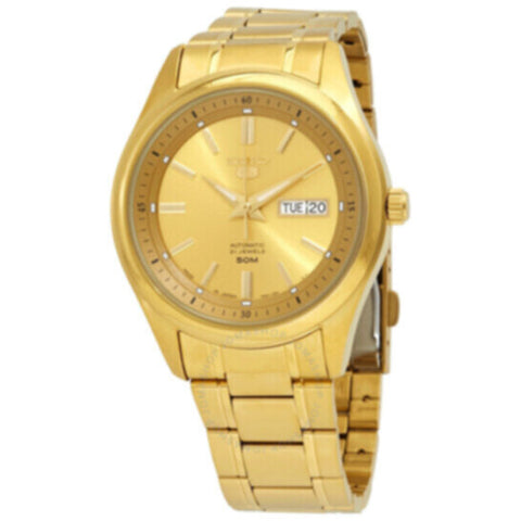 SEIKO | 5 Automatic Gold Dial Men's Watch | SNKN96J1Q