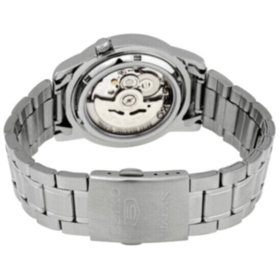 SEIKO | 5 Stainless Steel Automatic Black Dial Men's Watch | SNKK31J1Q