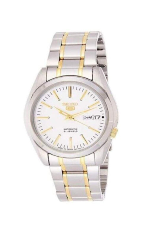 SEIKO | 5 Automatic Men's Analog Watch Silver | SNKL47J1Q