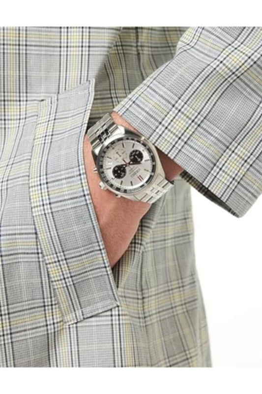 SEIKO | Analog White Dial Men's Watch | SSB425P1
