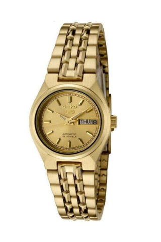 SEIKO | Automatic Gold Stainless Steel Watch for Women's | SYMA04K1Q