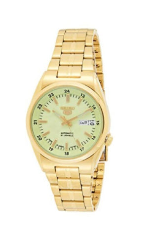 SEIKO | Stainless Steel Analog Watch for Men's Gold | SNK578J1Q