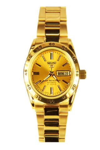 SEIKO | Stainless Steel Analog Watch for Women's Gold | SYMG44J1Q