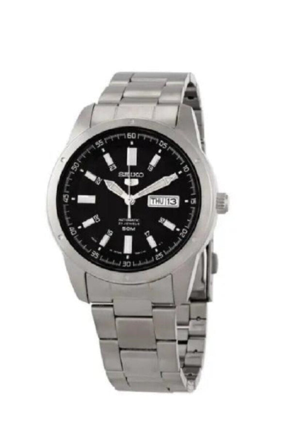 SEIKO | Stainless Steel Automatic Analog Watch for Men's Silver | SNKN13J1Q