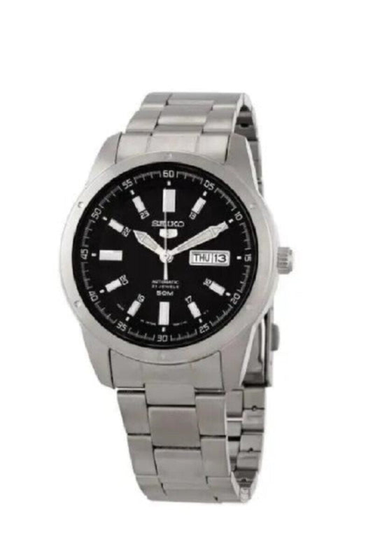 SEIKO | Stainless Steel Automatic Analog Watch for Men's Silver | SNKN13J1Q