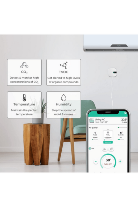 SENSIBO | Air PRO controller with TVOC Sensor | SEN-AIRQ-CRL-01