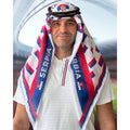 Serbia | Football fan head gear Arabic Style - Ghutra and Egal setÂ |Â OneÂ size