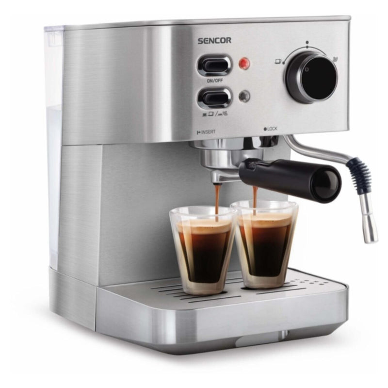SENCOR | Espresso/Cappuccino Maker Stainless Steel 1050W | SES 4010SS