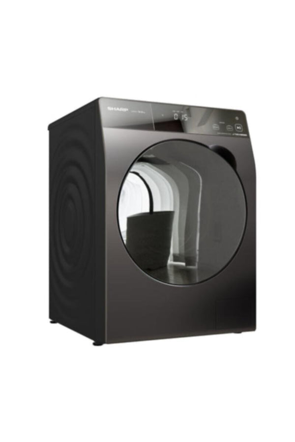 SHARP | Front Load Washing Machine 12.5Kg Dark Silver | ES-FP1252KJZ-S