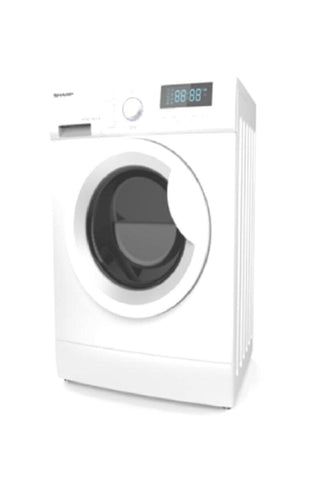 SHARP | Front Load Washing Machine 7 Kg | ES-FE712DLZ-W
