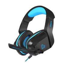 VERTUX | Ambient Noise Isolation Over-Ear Gaming Headset Blue | SHASTA.BLUE