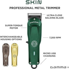 GAMMA+ | Bulk Balding Clipper Professional Men's Hair Clipper