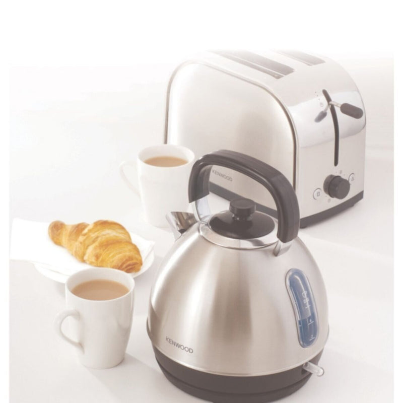 KENWOOD | Electric Water Kettle Silver Stainless Steel 1.6Ltr 3000W | SKM100