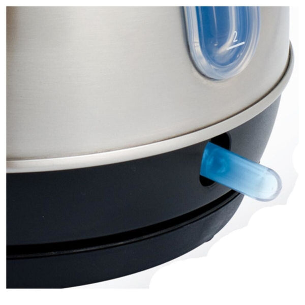 KENWOOD | Electric Water Kettle Silver Stainless Steel 1.6Ltr 3000W | SKM100