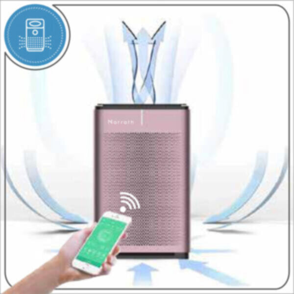 MARRATH | Smart Wi-Fi HEPA Air-Purifier with Ionizer and UV Lights | MSHH36
