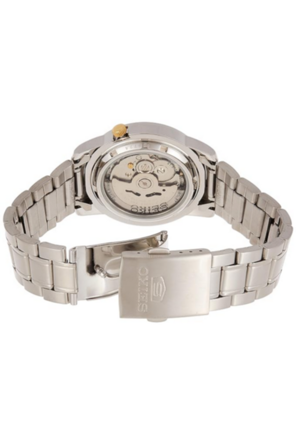 SEIKO | Stainless Steel Automatic Analog Watch for Men's Silver | SNKK07J1Q