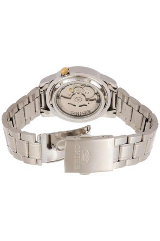SEIKO | Stainless Steel Automatic Analog Watch for Men's Silver | SNKK07J1Q