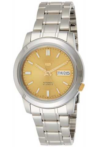 SEIKO | Stainless Steel Automatic Analog Watch for Men's Silver | SNKK13J1Q