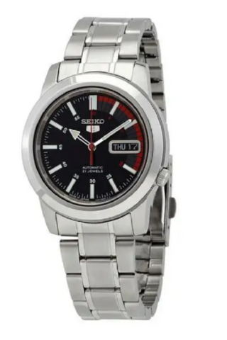 SEIKO | Stainless Steel Automatic Analog Watch for Men's Silver | SNKK31J1Q