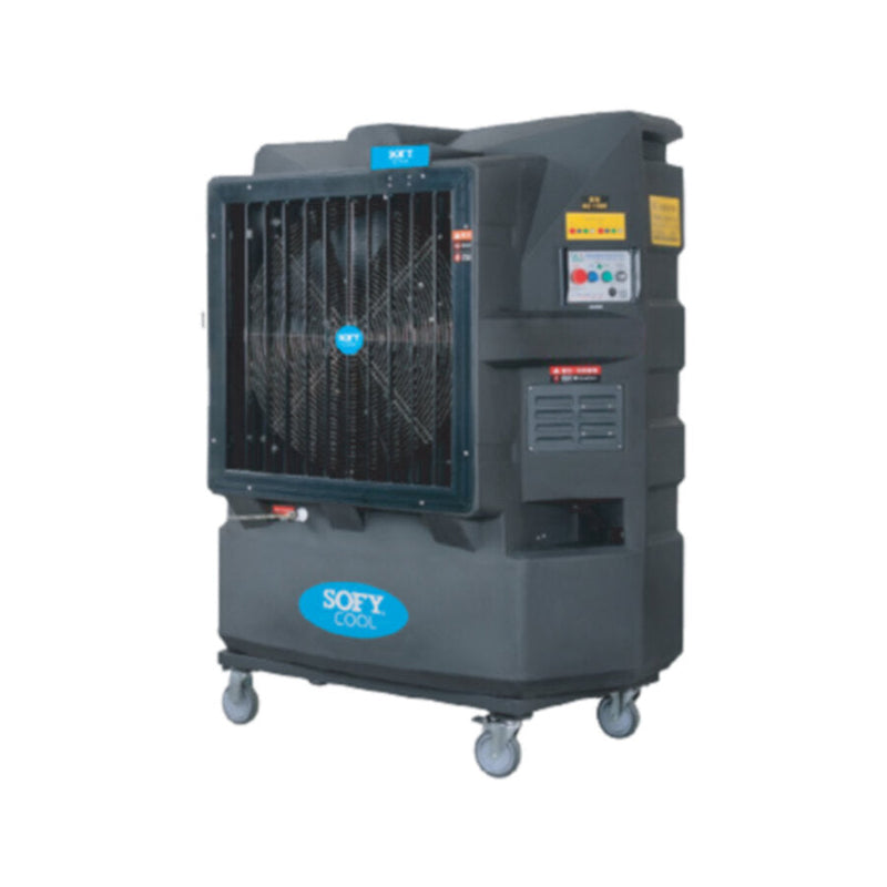 SOFY | 30 Inch Portable Evaporative Water Cooling Fan With Electric Shutters | SOF/M703-COOL-30ES