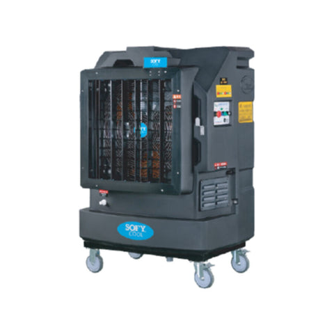 SOFY | 24 Inch Portable Evaporative Water Cooling Fan With Electric Shutters | SOF/M802-COOL-24ES