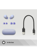 SONY | Wireless Noise Canceling Bluetooth Earbuds Purple | WF-C700Â (VIOLET)
