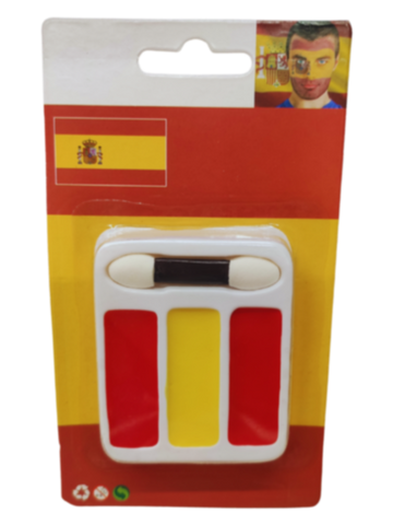 Quick Face Painting Kit with Brush (3 Packets) | SpainÂ |Â Minagination