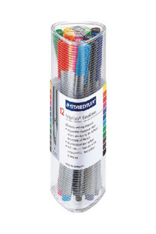 STAEDTLER | Triplus Fineliner Set 12 | ST-334-PR12EA