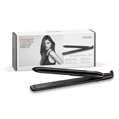 BABYLISS | Smooth Finish 230 Multi Voltage Hair Straightener | ST250SDE