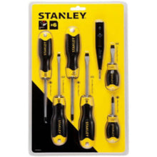 STANLEY | Screwdriver Cushion Grip 6Pcs Set Tester Included | STHT92002-8