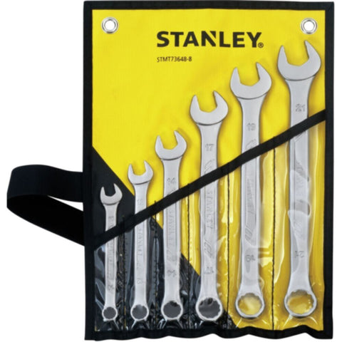 STANLEY | Combination Spanner Set 10-21mm 6Pcs | STMT73648-8