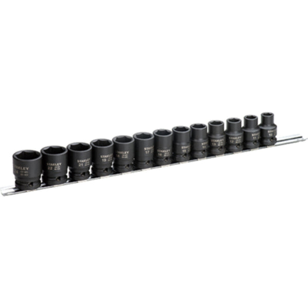 STANLEY | 1/2" Standard Impact Socket Set 13Pcs | STMT73916-8