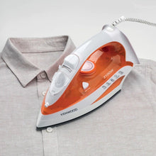 KENWOOD | Steam Iron Orange 2100W 300ml Large capacity, Ceramic Sole Plate, Steam Power 28/120g, Anti drip | STP50.000W0