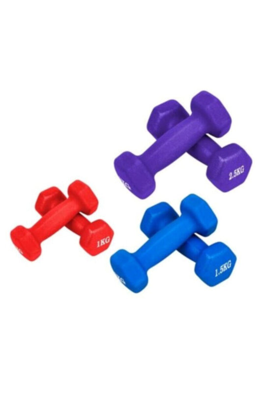 SUPREME | Sport Vinyl Dumbel Set 10Kg | JY-DBS010F