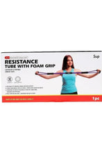 SUPREME | Sports Resistance Tube With Foam Grip | JY-RT180