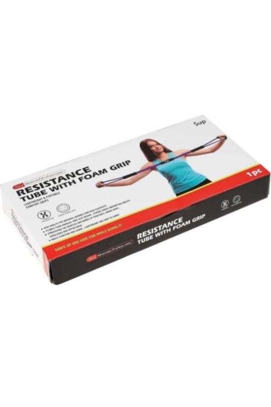 SUPREME | Sports Resistance Tube With Foam Grip | JY-RT180