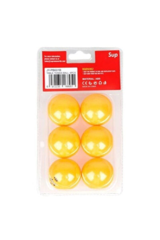 SUPREME | Sports Table Tennis Balls 6Pcs | JY-PB601B