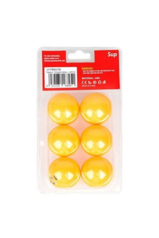 SUPREME | Sports Table Tennis Balls 6Pcs | JY-PB601B