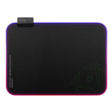 VERTUX | Game Immersion Smooth Scrolling RGB Foldable Anti- Friction Fabric LED Gaming Mouse Pad L | SWIFTPAD-L