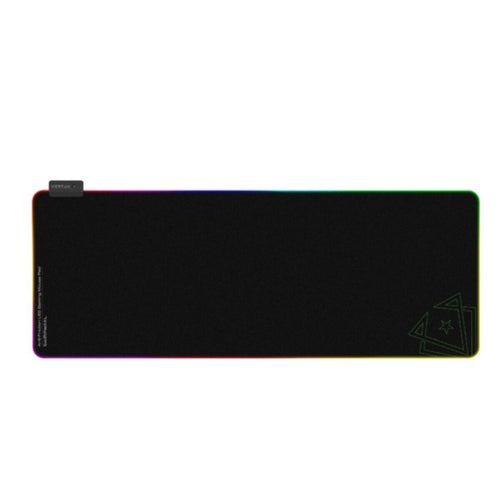 VERTUX | Game Immersion Smooth Scrolling RGB Foldable Anti- Friction Fabric LED Gaming Mouse Pad XL | SWIFTPAD-XL