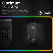 VERTUX | Game Immersion Smooth Scrolling RGB Foldable Anti- Friction Fabric LED Gaming Mouse Pad XL | SWIFTPAD-XL