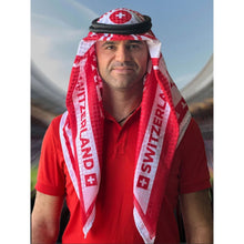 Switzerland | Football fan head gear Arabic Style - Ghutra and Egal set | One size