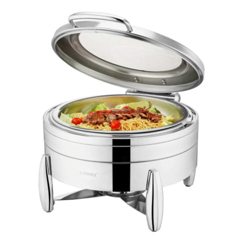SUNNEX | Stainless Steel Round Verona Chafer 6.8Ltr W06-2011 | SX-014