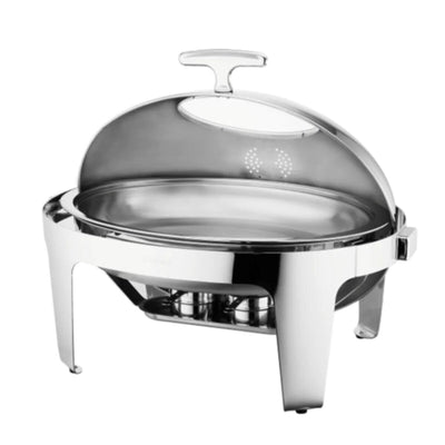 SUNNEX | Elite Stainless Steel Roll-Top Oval Chafer 9Ltr X32820V | SX-033