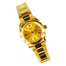 SEIKO | 5 Stainless Steel Automatic Golden Plated Dress Ladies Sports Watch | SYMG44J1Q