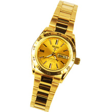 SEIKO | 5 Stainless Steel Automatic Golden Plated Dress Ladies Sports Watch | SYMG44J1Q