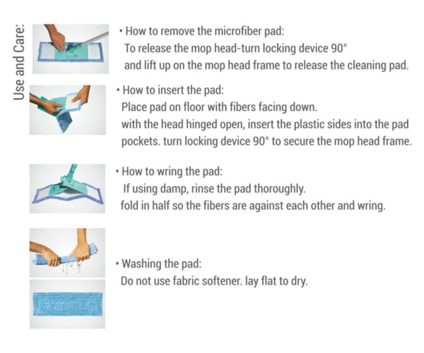 SPOTZERO | Flat Mop Refill | SZR-0040