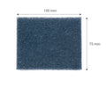 SPOTZERO | Anti-bacteria Scrub Blue Pac=3pcs | SZR-0159