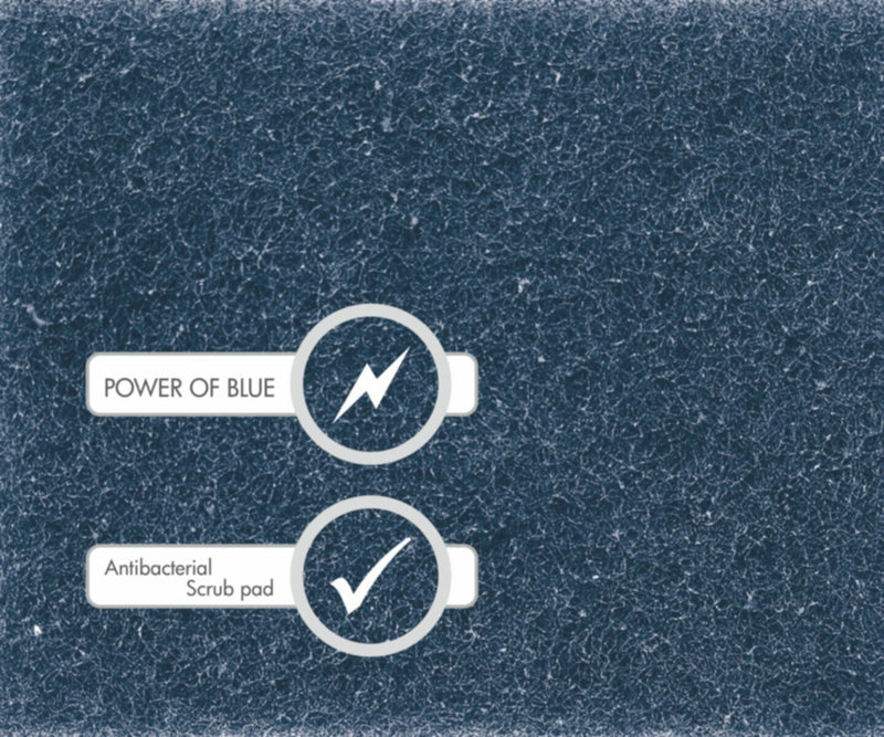 SPOTZERO | Anti-bacteria Scrub Blue Pac=3pcs | SZR-0159