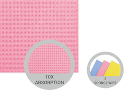 SPOTZERO | Sponge Cleaning Cloth Pac 10pc | SZR-0263